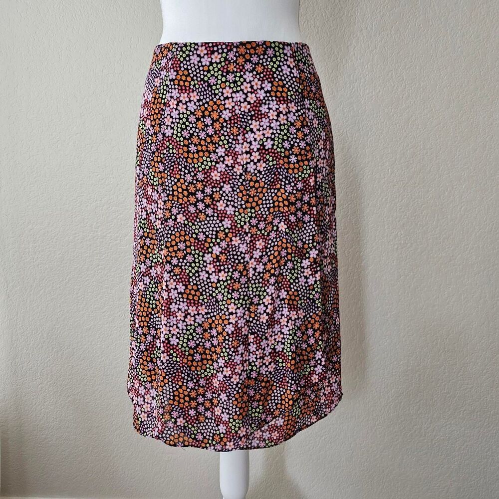 Y2K Harold's multicoloured floral Lizzie McGuire vibe  midi skirt Size 6